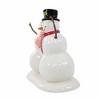 Department 56 Villages 3.25 In Lucky The Snowman, 2023 Dated 2023 Top Hat Earmuffs Village Accessories - 2 of 3