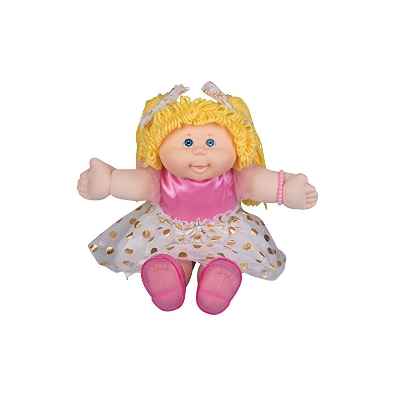 Cabbage Patch Kids Vintage Retro Style Yarn Hair Doll - Original Blonde Hair/Blue Eyes, 16" - Amazon Exclusive - Easy to Open Packaging, 1 of 8