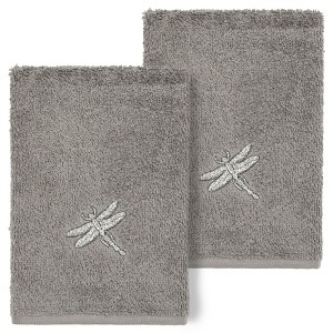 Linum Home Textiles 100% Turkish Cotton BRAELYN Embellished Towel Set - 1 of 2