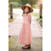 2Bunnies Paisley All-Over Lace V Back Long Sleeve Maxi Flower Girl Dress - 2 of 4