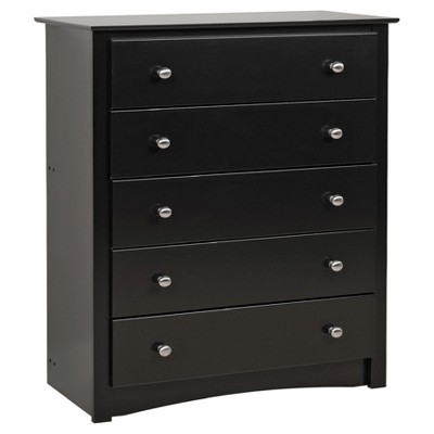 black chest of drawers target