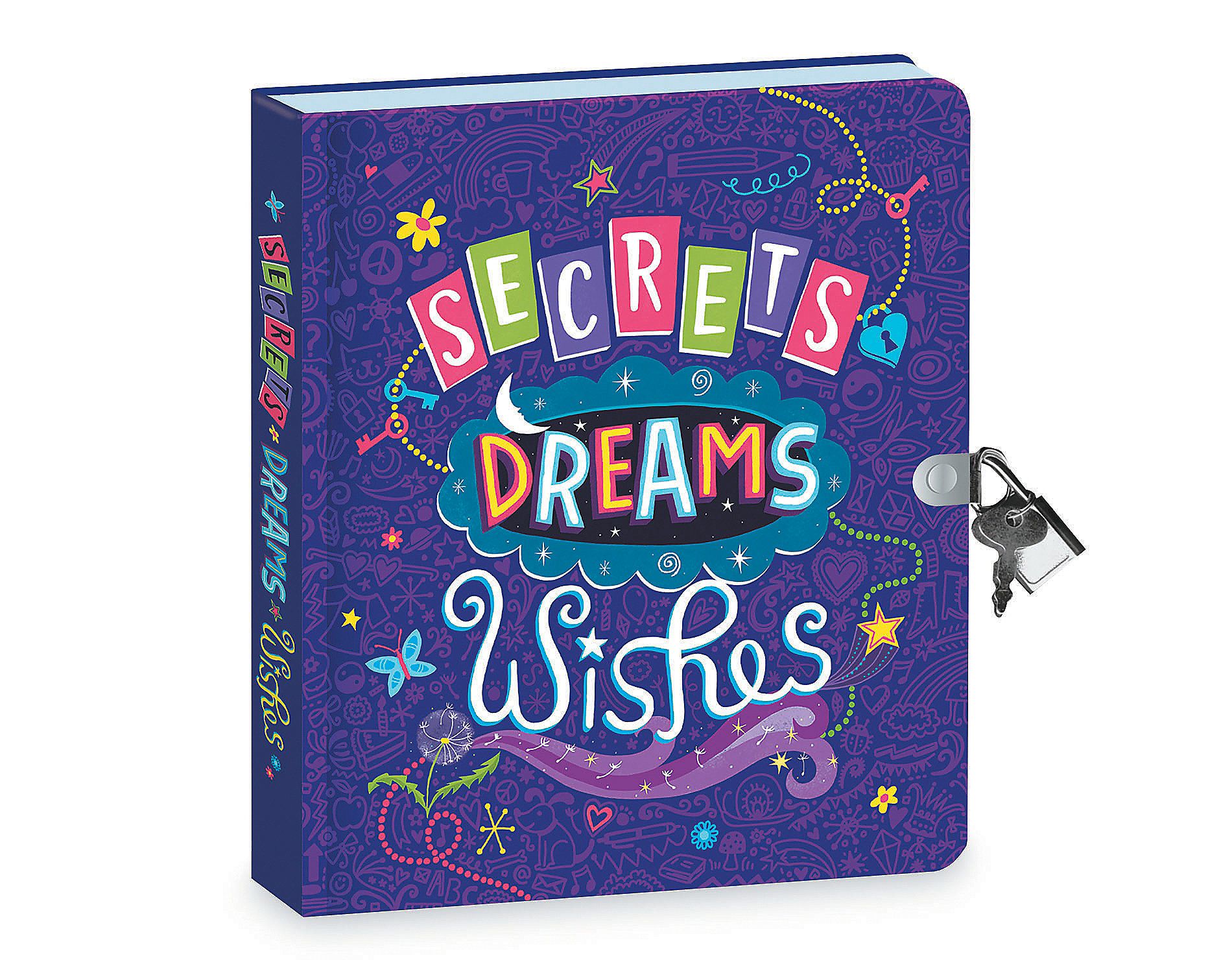 MindWare Peaceable Kingdom Secrets Dreams Wishes Diary - Stationery