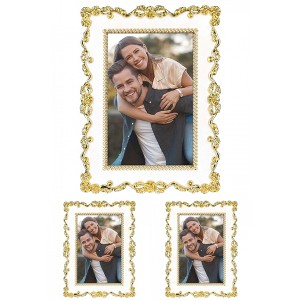 REGALWOVEN Luxury Glass Front Tabletop Multi-purpose Display Picture Frame - 1 of 4