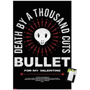 Trends International Bullet For My Valentine - Death By A Thousand Cuts Unframed Wall Poster Prints - 1 of 4