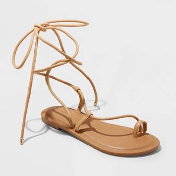 Women's Augusta Lace-Up Toe Loop Sandals - Universal Thread™