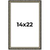 PosterPalooza | 14x22 Museum-Quality Picture Frame, UV Resistant Acrylic, Foam Board Backing, Available in 4 Finishes - 2 of 4