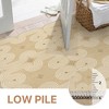 Abynow Geometric Modern Loomed Machine Washable Area Rug - 2 of 4