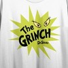 The Grinch Dr. Seuss Grinch Eyes Women’s White Cropped Tee - 2 of 4
