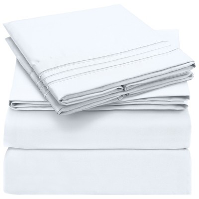 4 Piece Microfiber Sheet Set - Mellanni