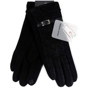 Women's Sparkly Touch Screen Winter Gloves