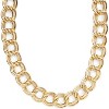 Spooky Central Gold Necklace Chain for Halloween & Hip Hop Party, Cuban Link, 36 In - image 3 of 4