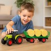 Big Daddy Farmland Agricultural Series 1:16 Farm Tractor Toy – Hay Hauler, Lumber, Rake, Feed Mixer, Plow - 3 of 4