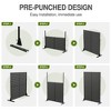 Dovelina Outdoor Metal Privacy Screen Freestanding Patio Decorative Screens - 4 of 4