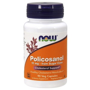 Policosanol 10 mg by Now Foods  -  90 VegCap - 1 of 3