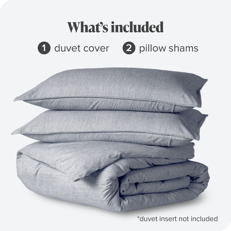 Double Brushed Duvet Set - Ultra-Soft, Easy Care by Bare Home, 4 of 8