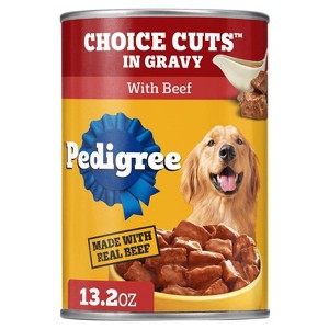 Pedigree Beef Flavor Choice Cuts in Gravy Wet Dog Food - 13.2oz - 1 of 4