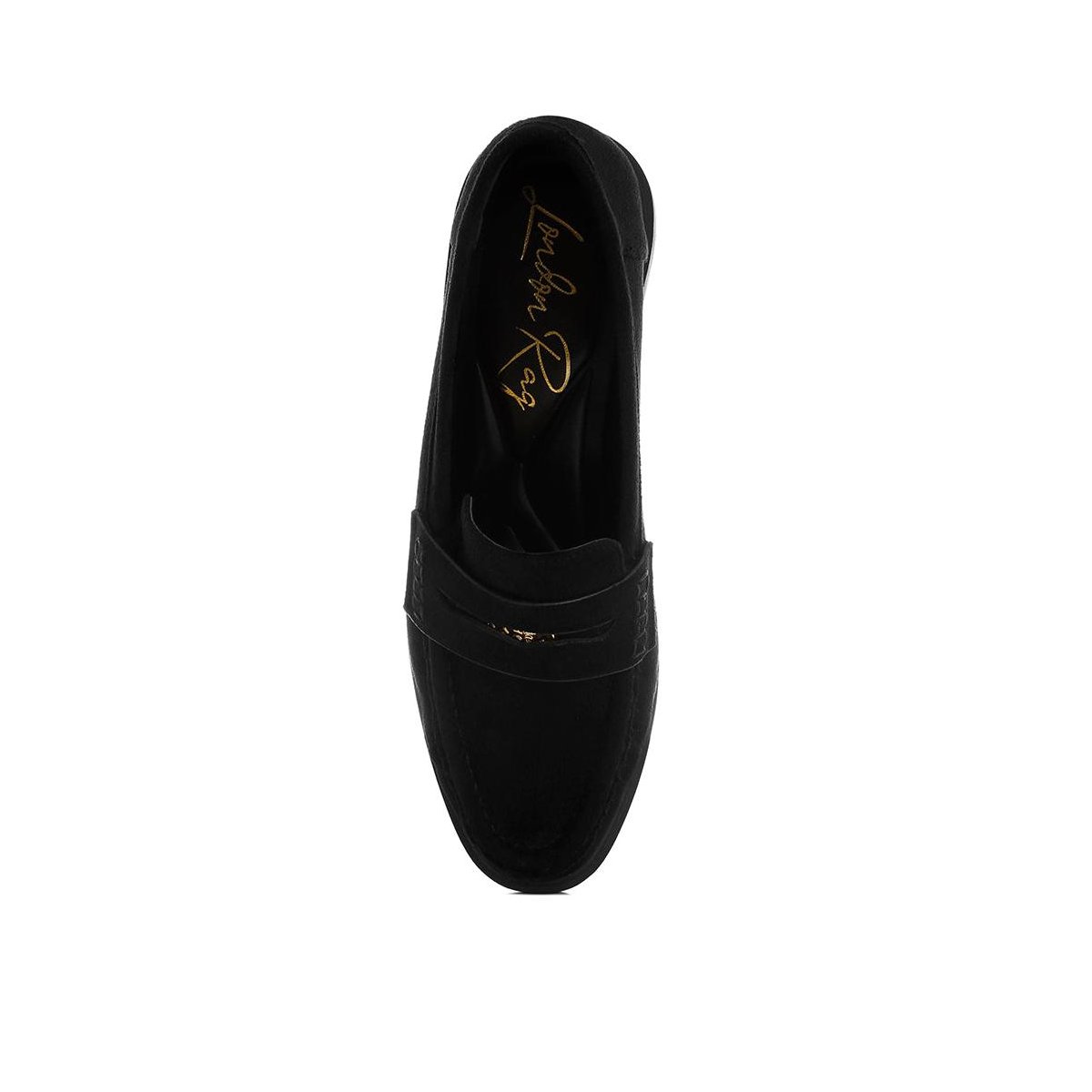 Женские туфли London Rag Womens Stahla Round Toe Loafers 8 — фото 5