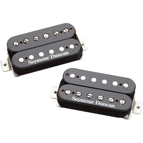 Seymour Duncan Hot Rodded SH-4/SH-2 Humbucker Pickup Set, Black Black - image 1 of 4