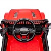 TopComfy Baby Walkers Kids Ride On Car With Parental Oversight Four Wheel Suspension Two Wheel Riding Needs for Kids, Red, 34.65"*19.69"*10.63" - 3 of 4