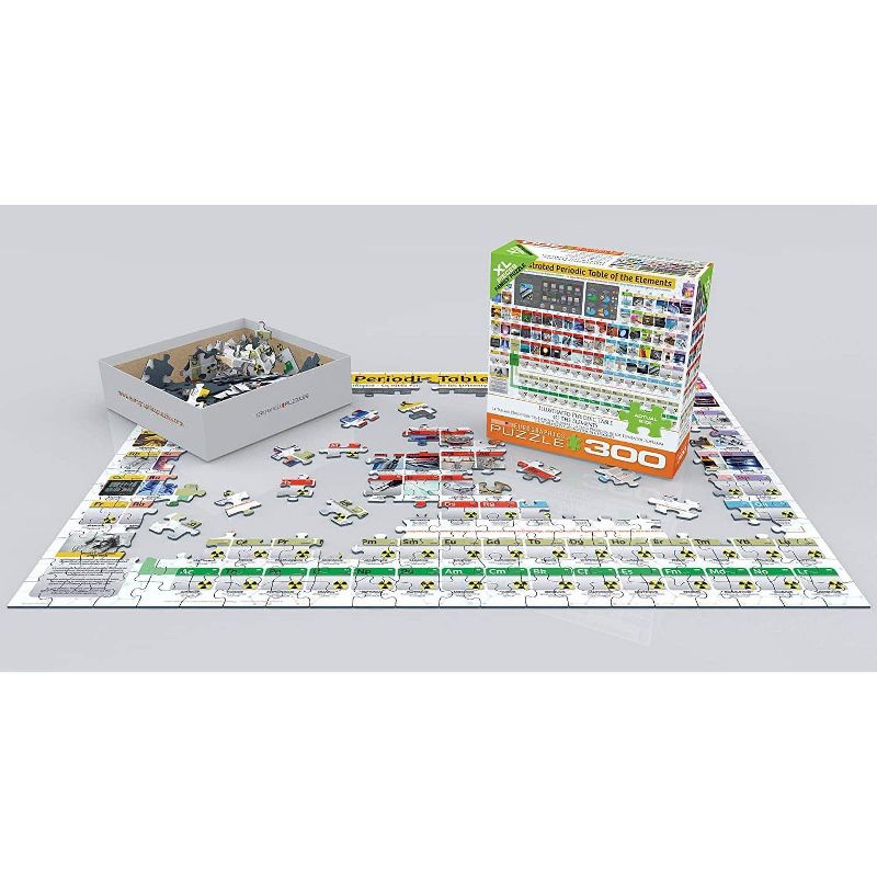 Eurographics Inc. Illustrated Periodic Table of Elements 300 Piece XL Jigsaw Puzzle, 2 of 6
