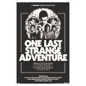 Trends International Netflix Stranger Things: Season 5 (2025) - One Last Adventure Framed Wall Poster Prints - 1 of 4