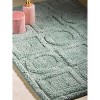 Almaty Teal Bath Mat 24"X36" - 2 of 3
