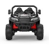 24V 4WD Ride On Dump Truck for Kids, 2-Seater Electric Ride On Car with Remote Control, Motorized Dump Bed, All-Terrain Wheels, Bluetooth Music, LED - 2 of 4