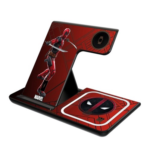 Keyscaper Marvel Deadpool MechLine 15 Watt 3 in 1 Charging Station