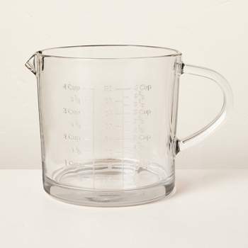 Glass Measuring Cup Clear - Hearth & Hand™ with Magnolia