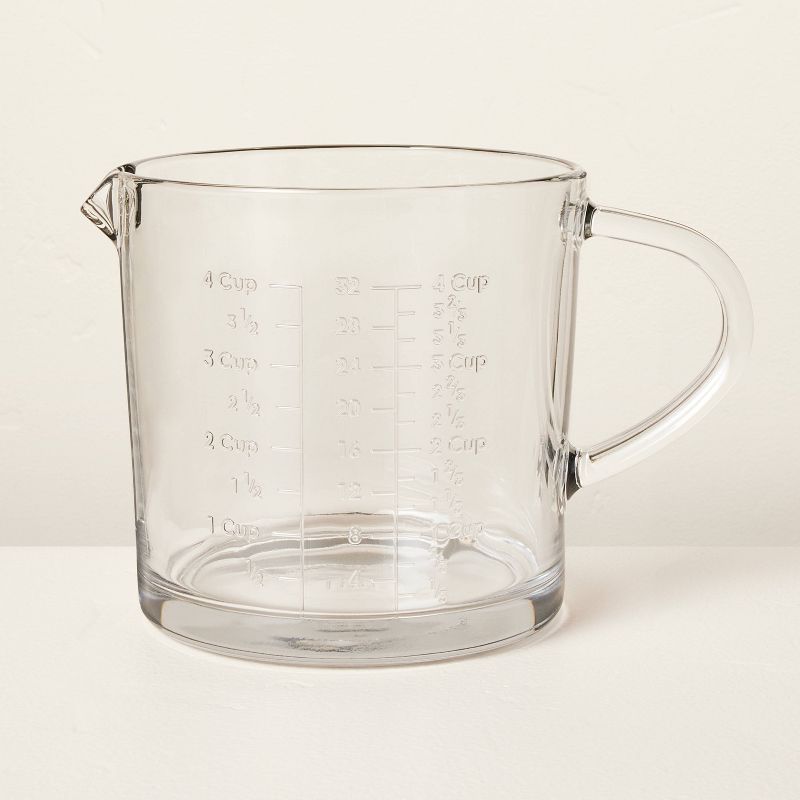 Glass Measuring Cup Clear - Hearth & Hand™ with Magnolia, 1 of 5