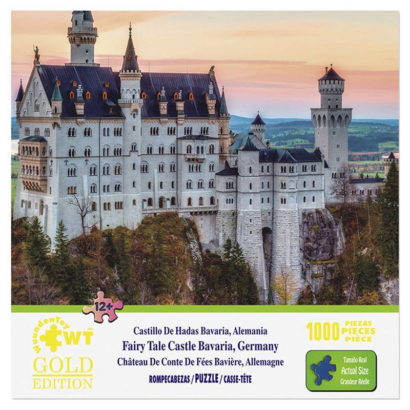 Wuundentoy Gold Edition: Fairy Tale Castle Bavaria Germany Jigsaw Puzzle - 1000pc, 1 of 6