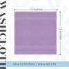 White Classic Luxury 100% Cotton Washcloths Set of 12 - 13x13" - 3 of 4