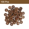 Unique Bargains Wooden DIY Craft Clothing 4 Holes Sewing Buttons 100 Pcs - 3 of 4