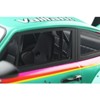 2022 RWB Bodykit "Vaillant" Light Green with Graphics 1/18 Model Car by GT Spirit - 3 of 4