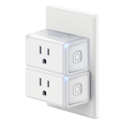 TP-Link Wi-Fi Mini Smart Plug- 2pk - White (HS105 KIT)