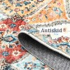 Machine Washable Area Rugs, Non-Slip Low Pile Accent Rug, Stain Resistant Faux Wool Oriental Carpet for Living Room, Bedroom - 4 of 4