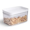 (2 pack) Rectangular Plastic Food Storage Canister - Small - 6.61" x 4.24" x 3.64" - 3 of 4