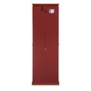 FONTOI Wine Rack, Glass Curio Display Cabinet, Glass Storage Cabinet with Wood Frame for Toy Display in Living Room, Kitchen, Pantry, Cherry, - 3 of 4