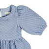 Hope & Henry Girls' Quilted Puff Sleeve Dress, Infant - 2 of 3