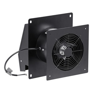 VEVOR 6 inch Through-The-Wall Ventilation Fan, 205 CFM Through Wall Exhaust Fan with AC Motor, Quiet Vent Easy Installation for Bathroom,Garage,Black - 1 of 4