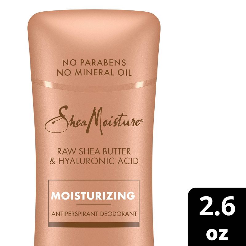SheaMoisture Moisturizing Antiperspirant Deodorant Stick with Raw Shea Butter &#38; Hyaluronic Acid - 2.6oz, 1 of 15