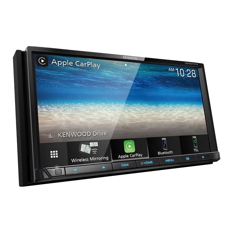 Kenwood DDX9707S Stereo Receiver w/ Apple CarPlay and Android Auto, 4 of 10