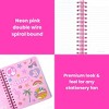 Yoobi Barbie Journal Spiral 6"x8" Barbie Logo Pattern, School Supplies - 4 of 4