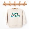 Leo the Truck Happy Holidays - Toddler Graphic Sweatshirt - 2 of 3