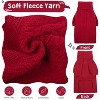 Dog Sweater, Puppy Sweater for Small Dogs,Warm Winter Fall Dog Sweaters for Dog Girls Boys, Solid Turtleneck Knit Sweater for Medium Large Dogs - 3 of 4