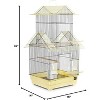 Prevue Pet Products Beijing Bird Cage, Blue and Black, 1/2" (SP41730-1) - 3 of 3
