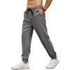 COOFANDY Mens Joggers Pants Regular Fit Casual Pants Lightweight Elastic Waistband Pants with Pockets - 3 of 4