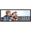 PosterPalooza | Panoramic Textured Brown Picture Frame - UV Acrylic, Foam Board Backing, Hanging Hardware - 2 of 4