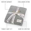 100% Luxury Cotton Knit Swaddle Receiving Blanket for Newborns and Infant Boys and Girls - 3 of 4