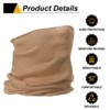 Unique Bargains Breathable Elastic Moisture Absorption Sport Neck Gaiter Face Mask - 4 of 4